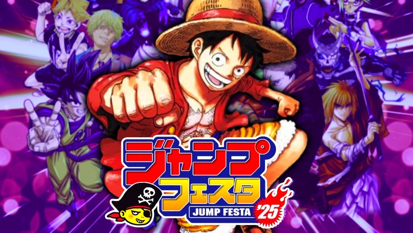 Luffy en Jump Festa 2025