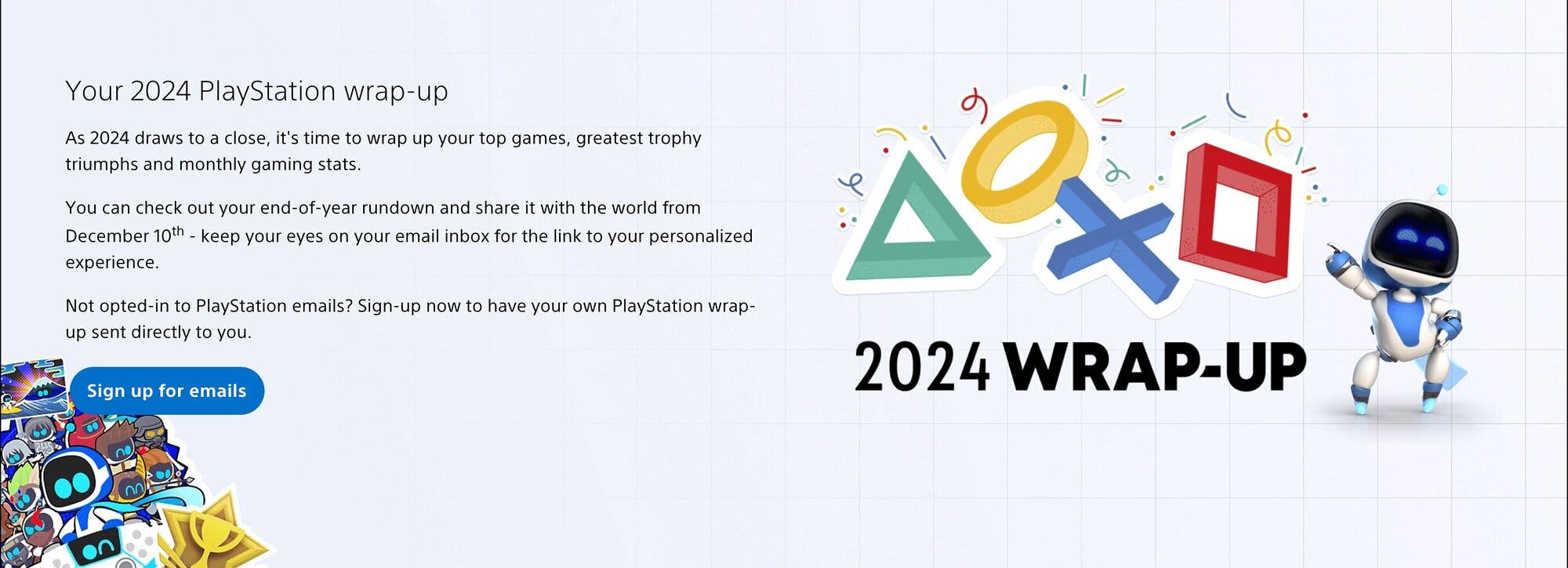 PlayStation 2024 WrapUp descubre tu resumen del año de PS5 el próximo