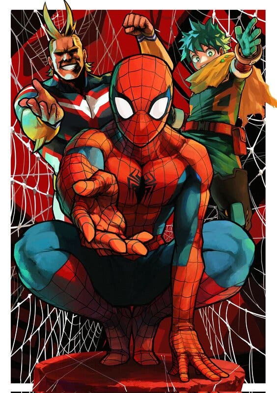 spider-man my hero academia