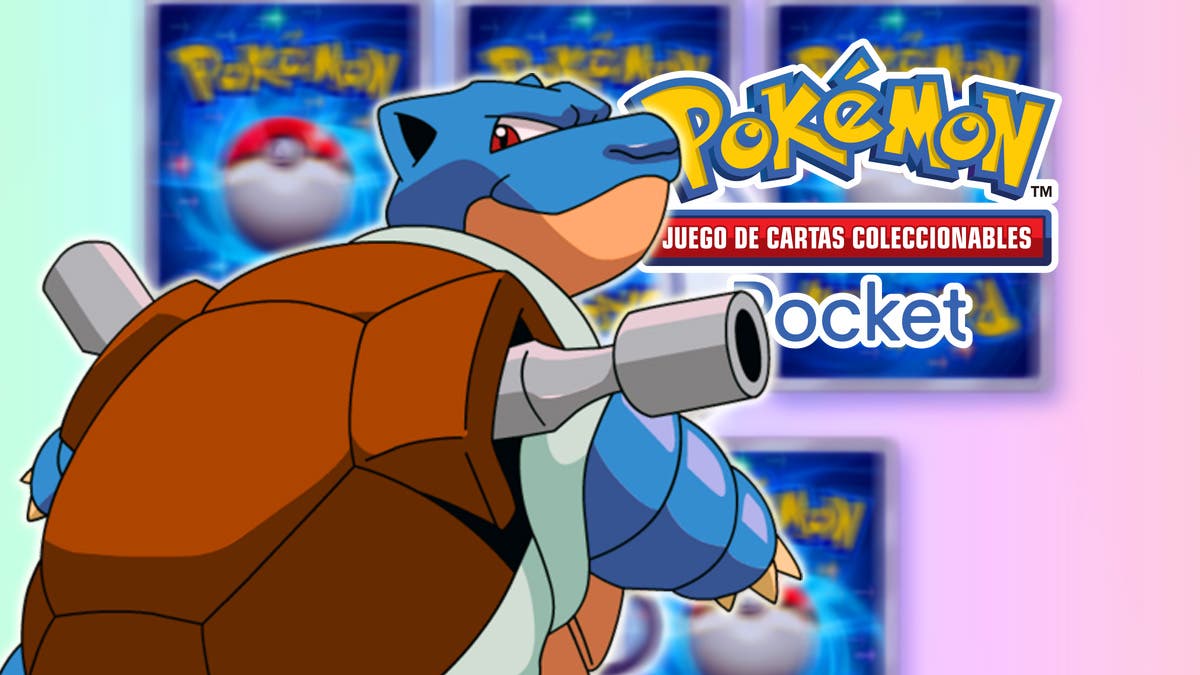 Accesorios exclusivos de Blastoise en el evento Elecciones Mágicas de JCC Pokémon Pocket