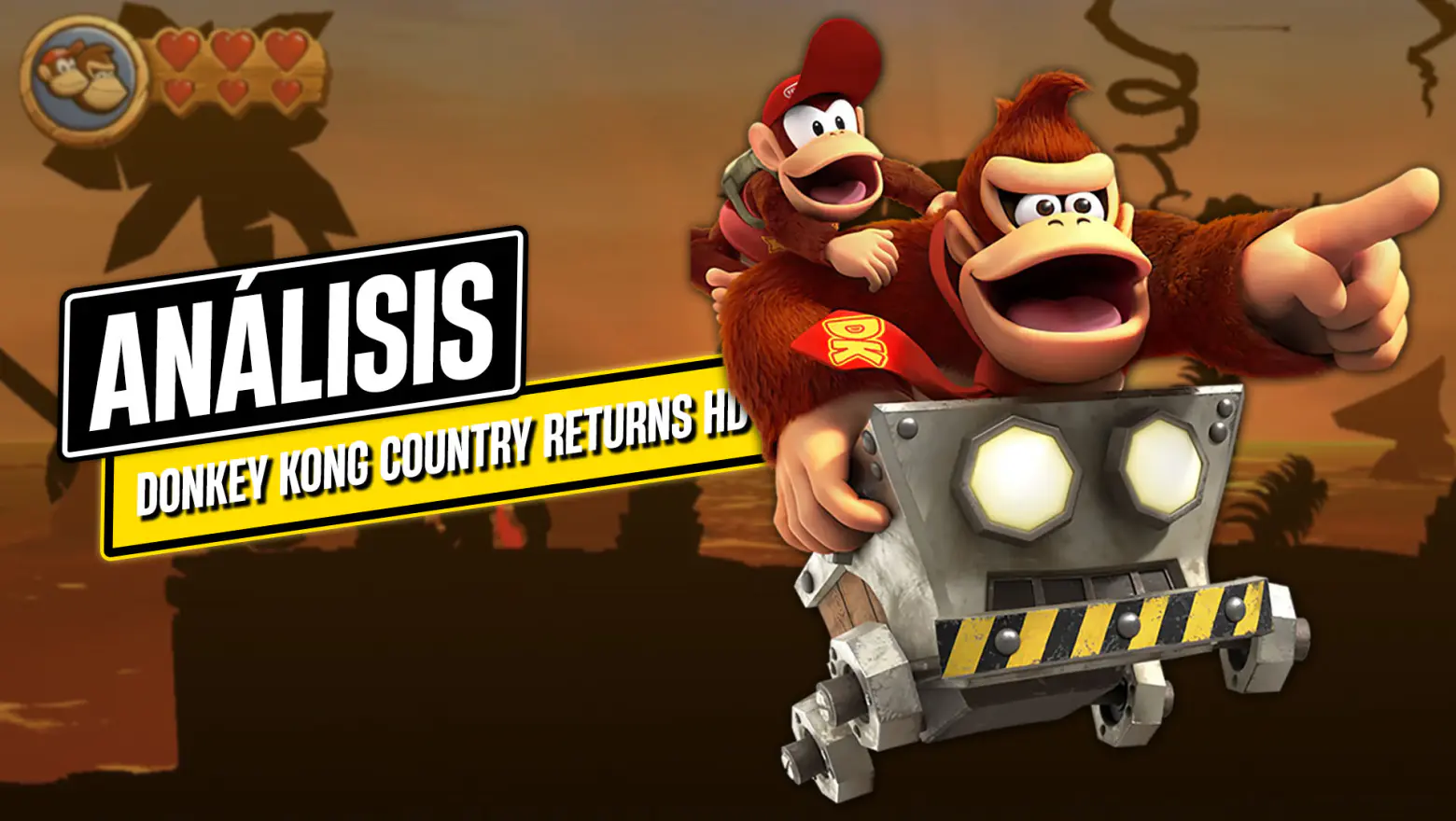 ANALISIS DONKEY KONG COUNTRY RETURNS HD