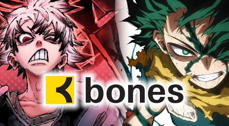 Imagen de Bones: Todos los animes en 2025 del estudio de My Hero Academia