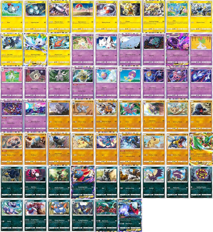 Nuevas cartas Pokémon de Pugna Espacio Temporal