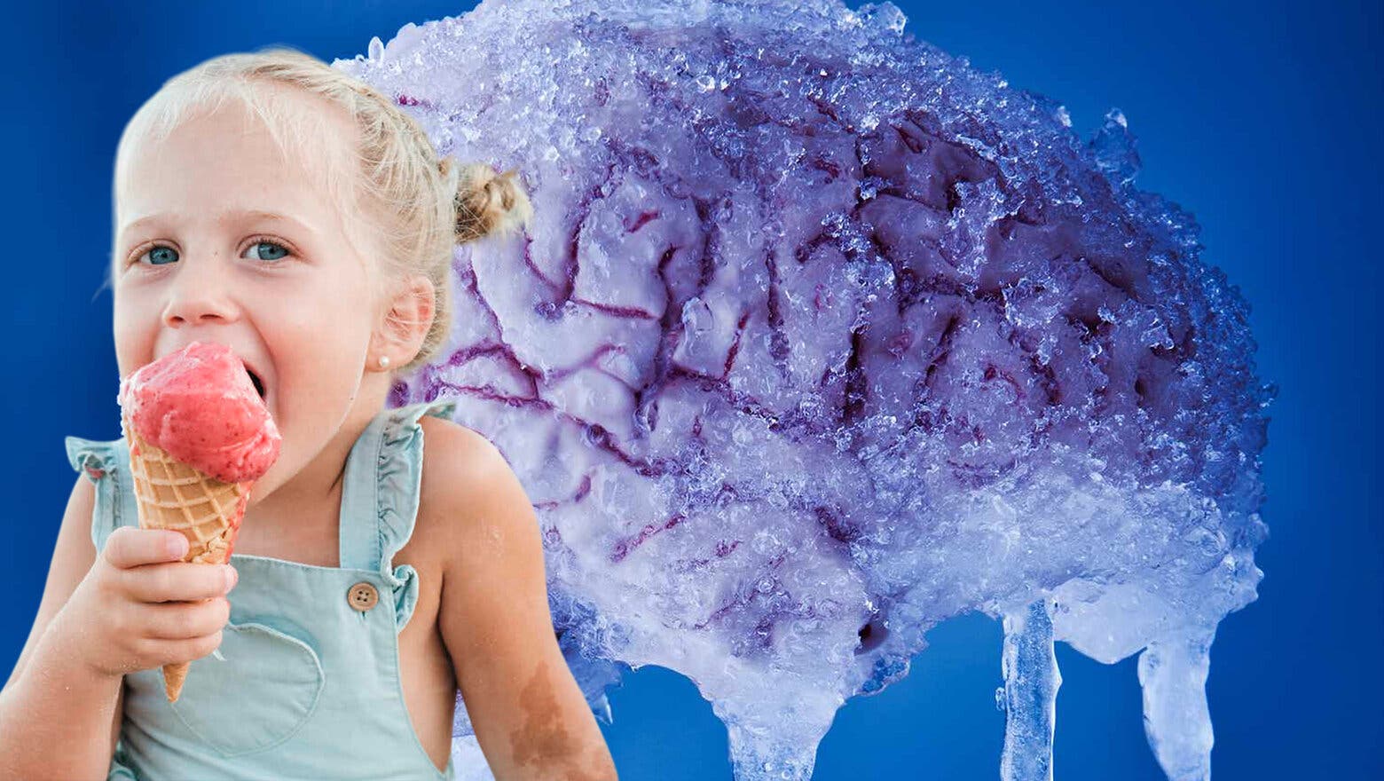 cerebro congelado al comer helado