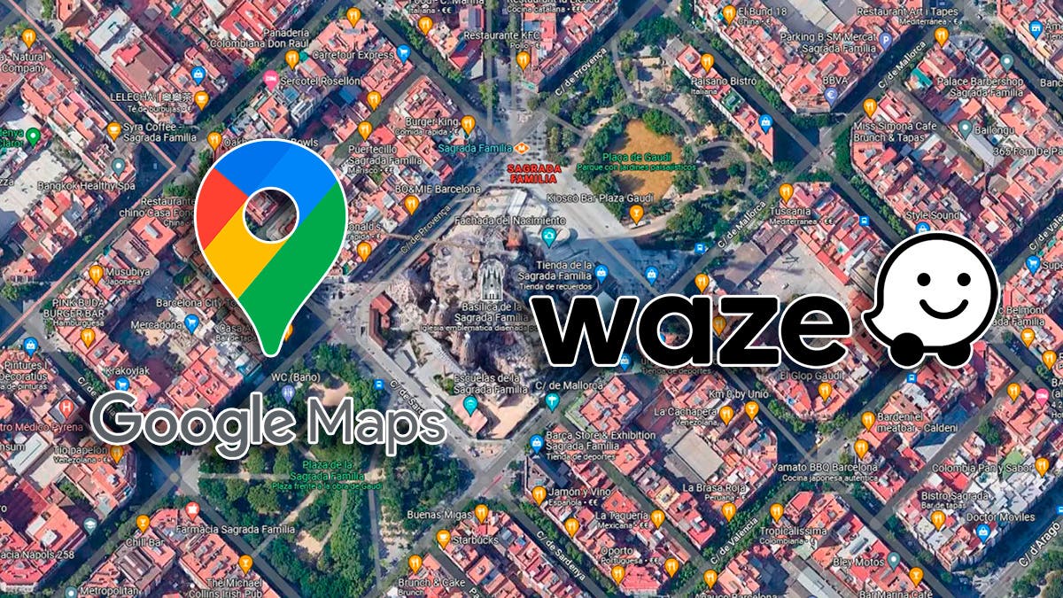 google maps waze