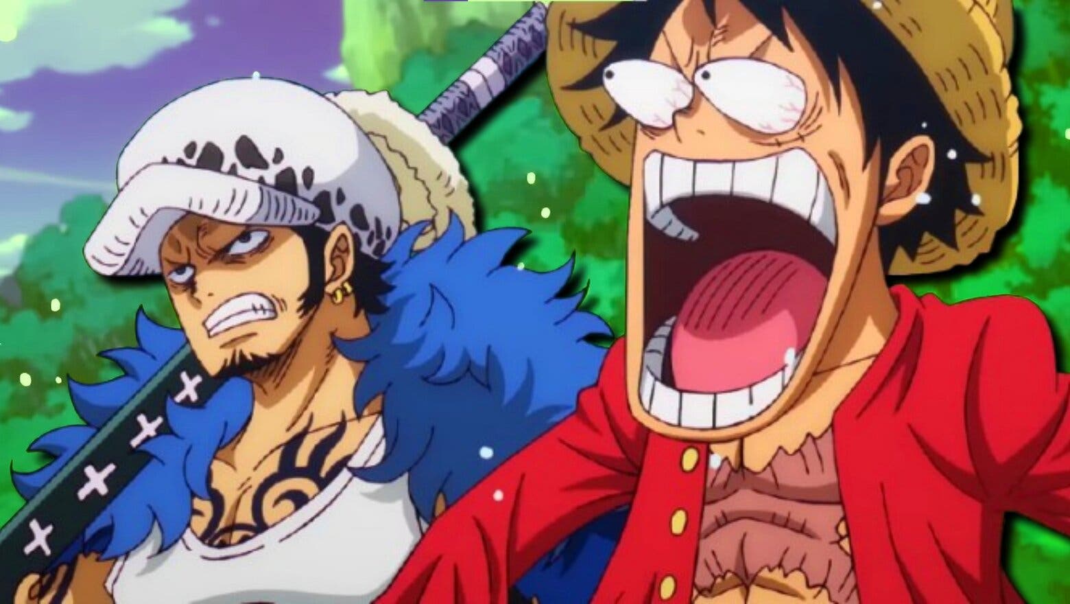 Luffy y Law.