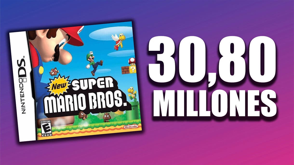 Los juegos de Super Mario más vendidos