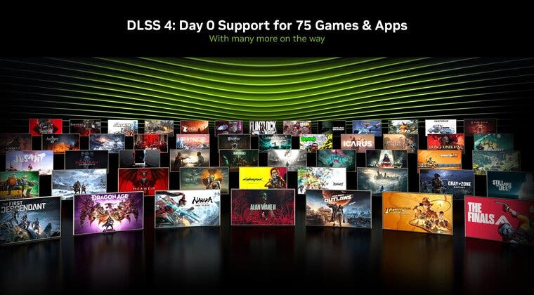 Imagen de NVIDIA ha presentado el DLSS 4 y esto es todo lo que necesitas saber de la nueva generación