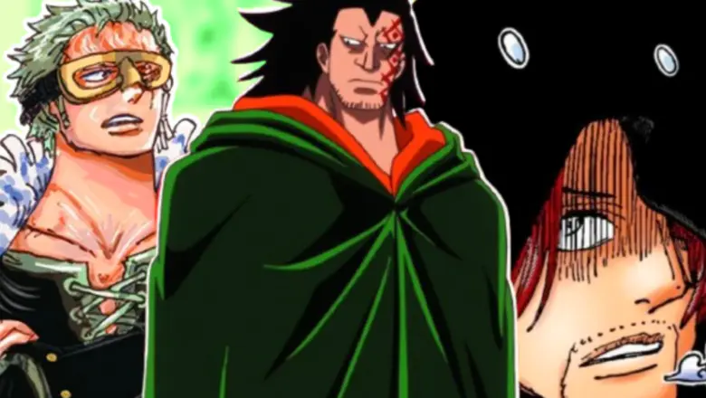 Dragon, Zoro y Shamrock.