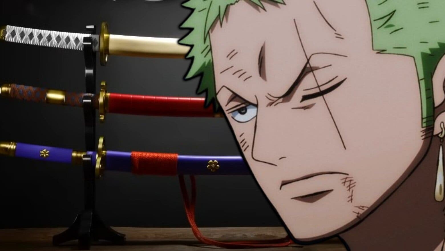 Zoro y sus katanas en la vida real.