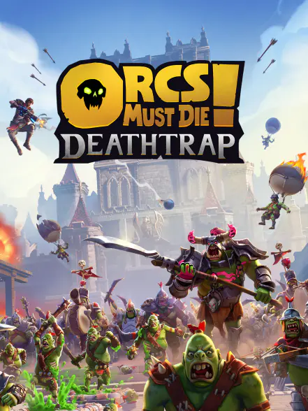 Portada de Orcs Must Die! Deathtrap