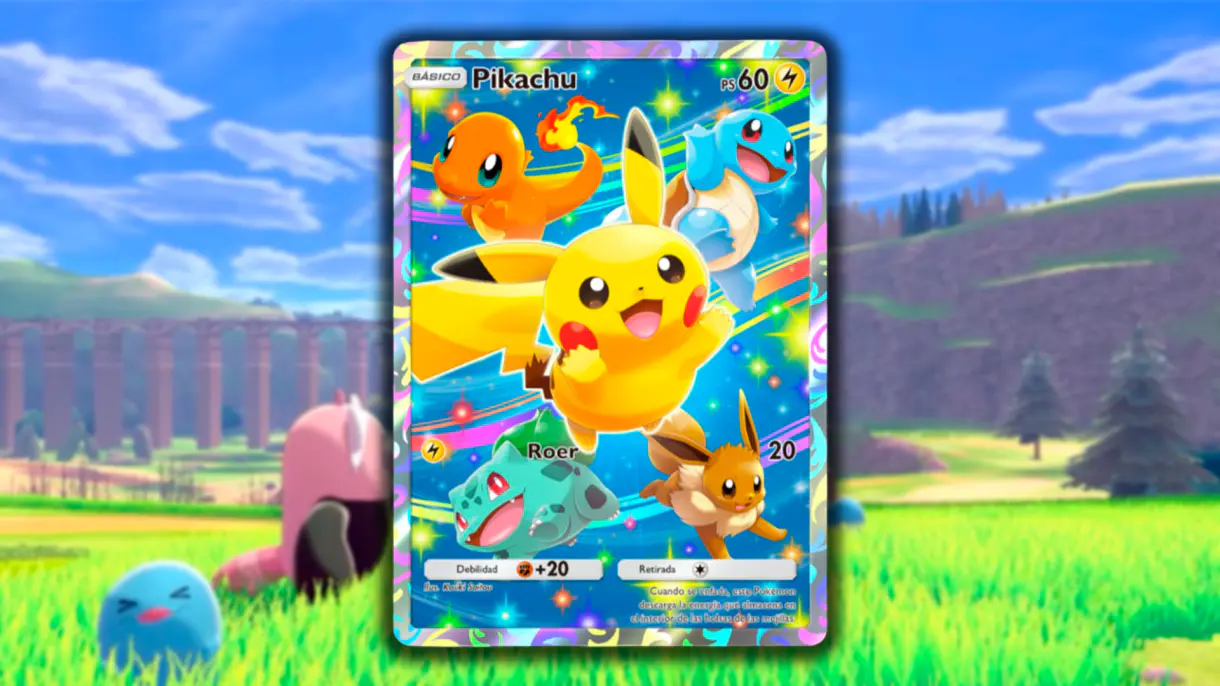 Nueva carta de Pikachu en Pokémon JCC Pocket