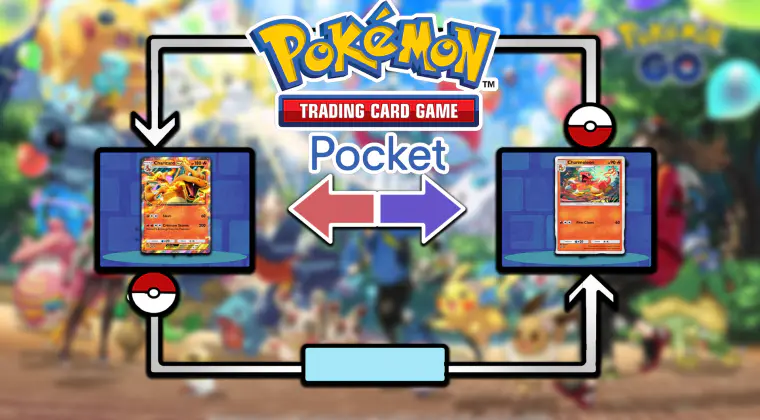 Imagen de Se filtran cómo funcionarán los intercambios dentro de JCC Pokémon Pocket