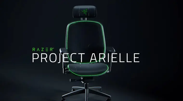 Imagen de Razer presenta Project Arielle: La primera silla gaming con calefacción y refrigeración integradas