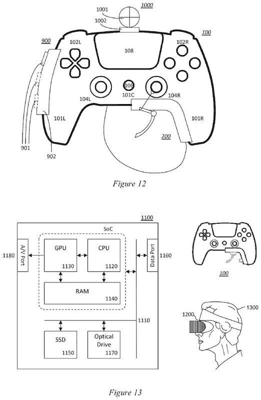 Una patente de Sony revela un accesorio para transformar el DualSense en una pistola