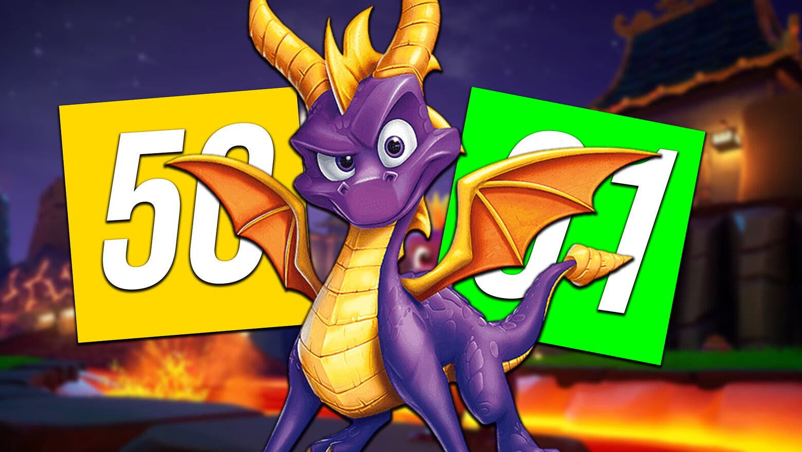 Todos los juegos de Spyro ordenados de peor a mejor por su nota: ¿cuál es el mejor?