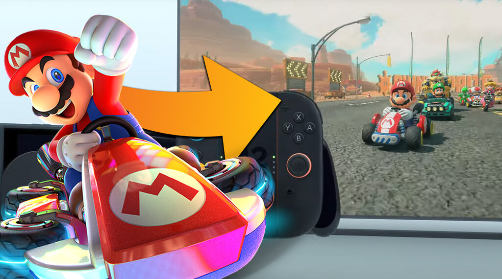 Nintendo Switch 2 muestra por primera vez el nuevo Mario Kart corriendo en la consola
