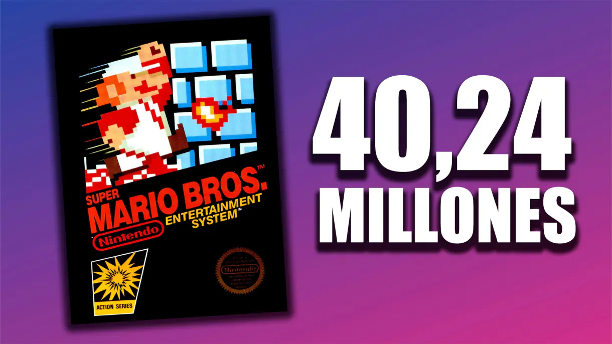 Los juegos de Super Mario más vendidos
