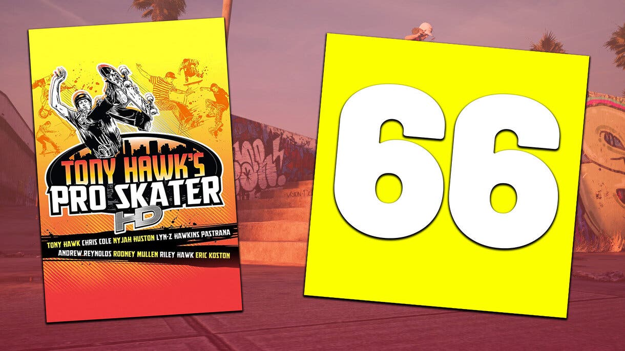 Todos los juegos de la saga Tony Hawk's Pro Skater ordenados de peor a mejor según sus notas