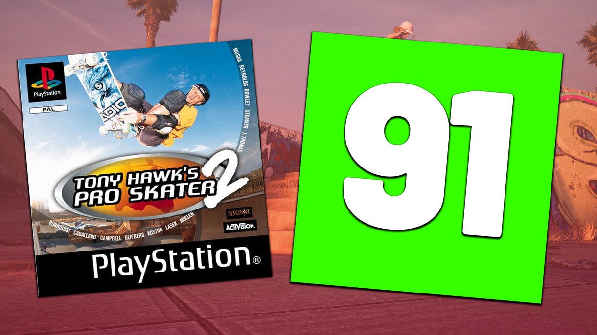 Todos los juegos de la saga Tony Hawk's Pro Skater ordenados de peor a mejor según sus notas