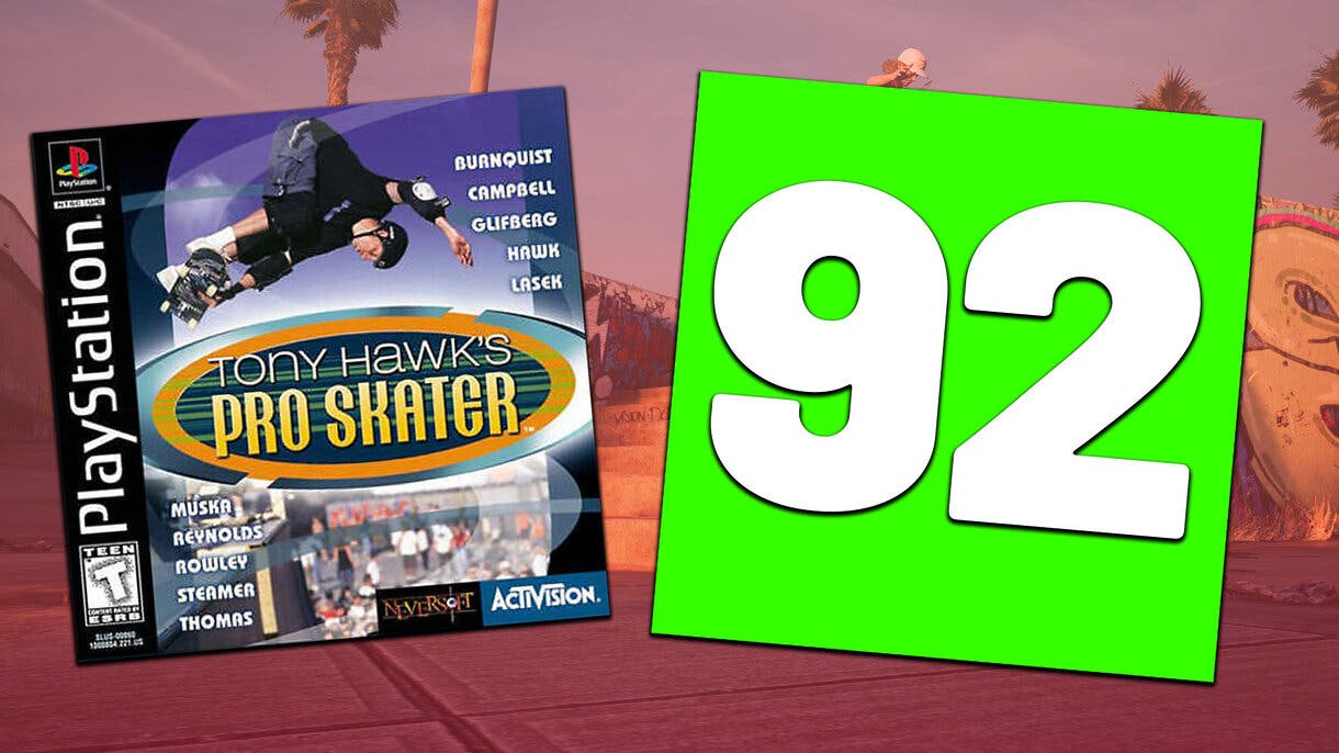 Todos los juegos de la saga Tony Hawk's Pro Skater ordenados de peor a mejor según sus notas