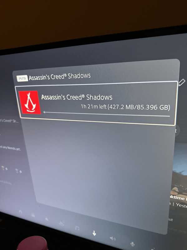 Ve dejando hueco en tu PS5 para Assassin’s Creed Shadows: Esto es lo que ocupará en tu consola