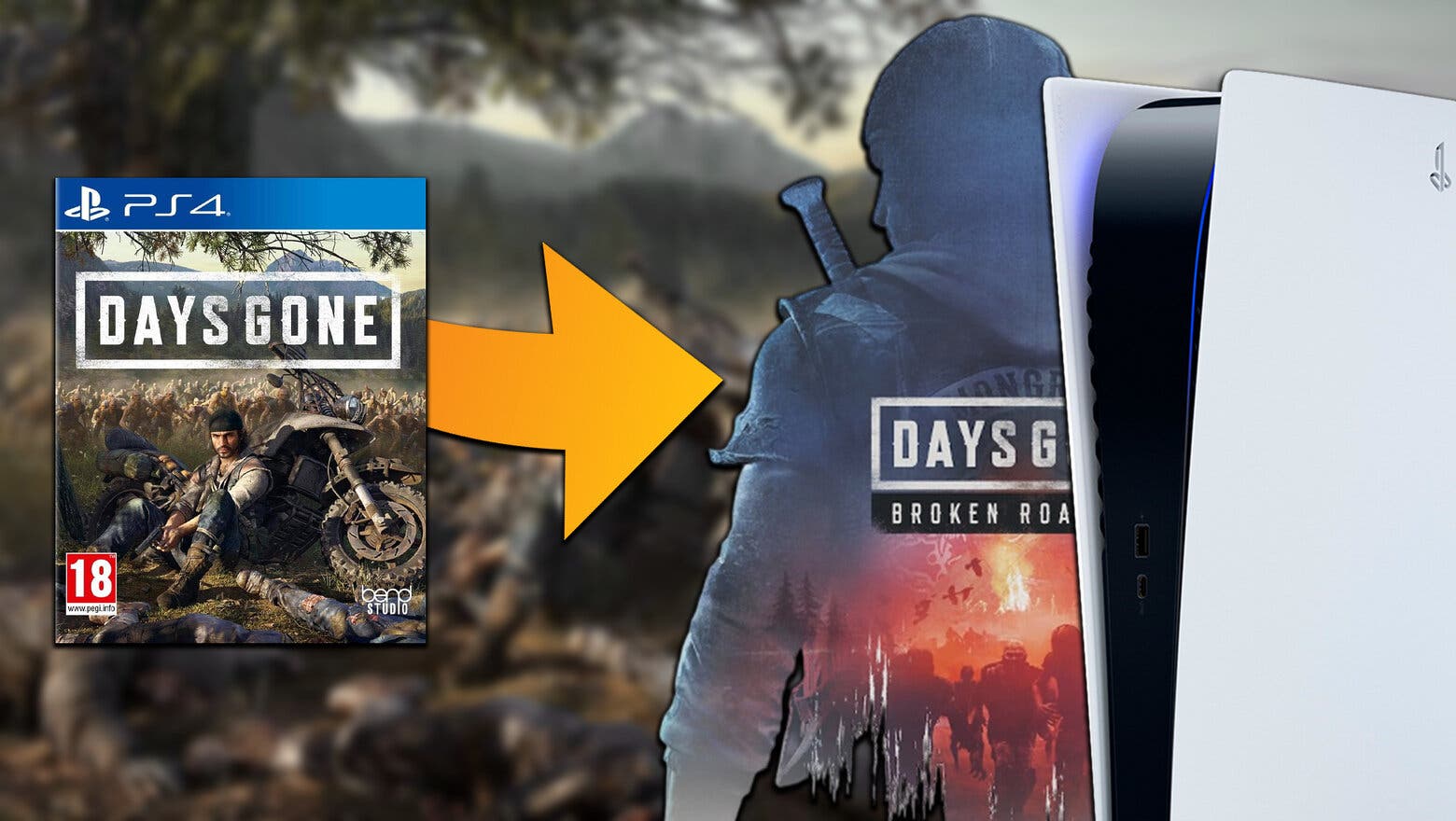 Cómo actualizar fácilmente tu Days Gone de PS4 a la nueva versión remasterizada para PS5