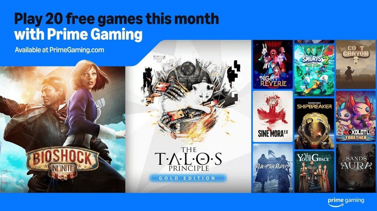 Si tienes Amazon Prime Gaming, prepárate para todos los juegos que llegarán gratis en este mes de febrero