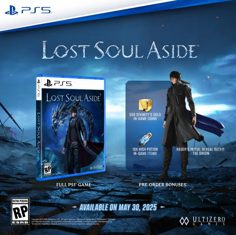Lost Soul Aside confirma su tan esperada edición en formato físico para PS5