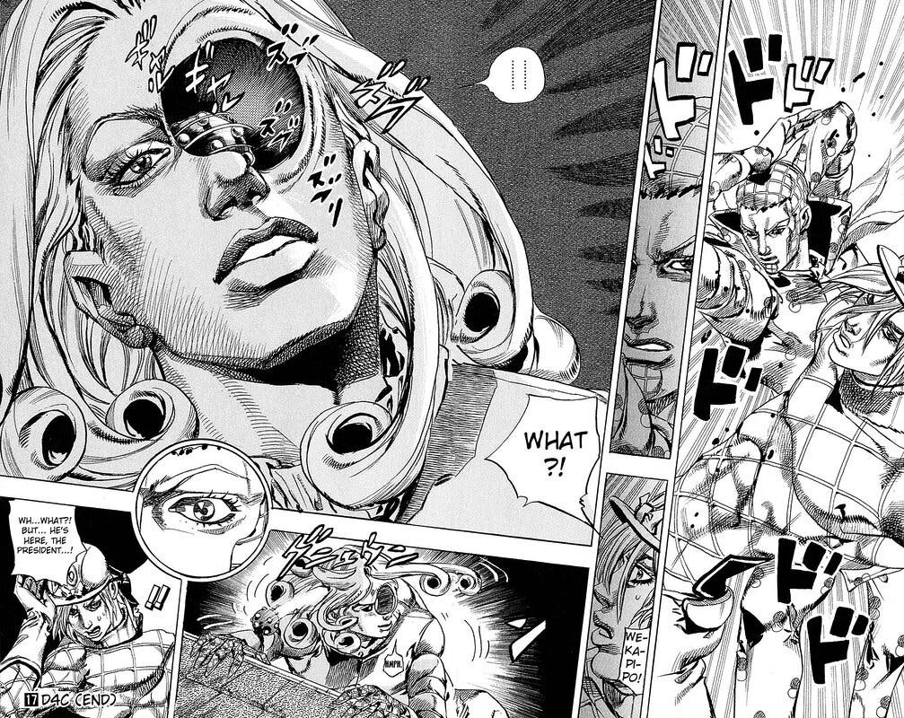 Viñeta de Steelball Run.