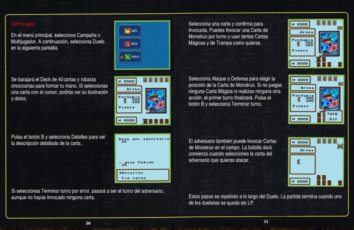 Yugioh manual