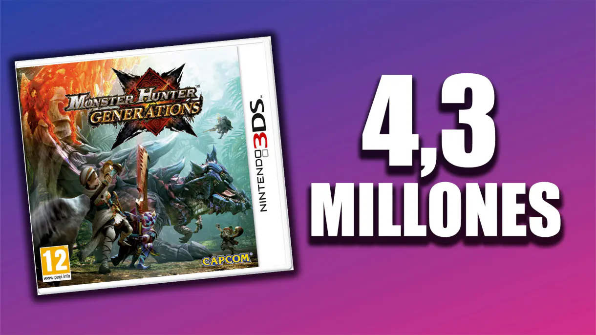 Los juegos más vendidos de Monster Hunter