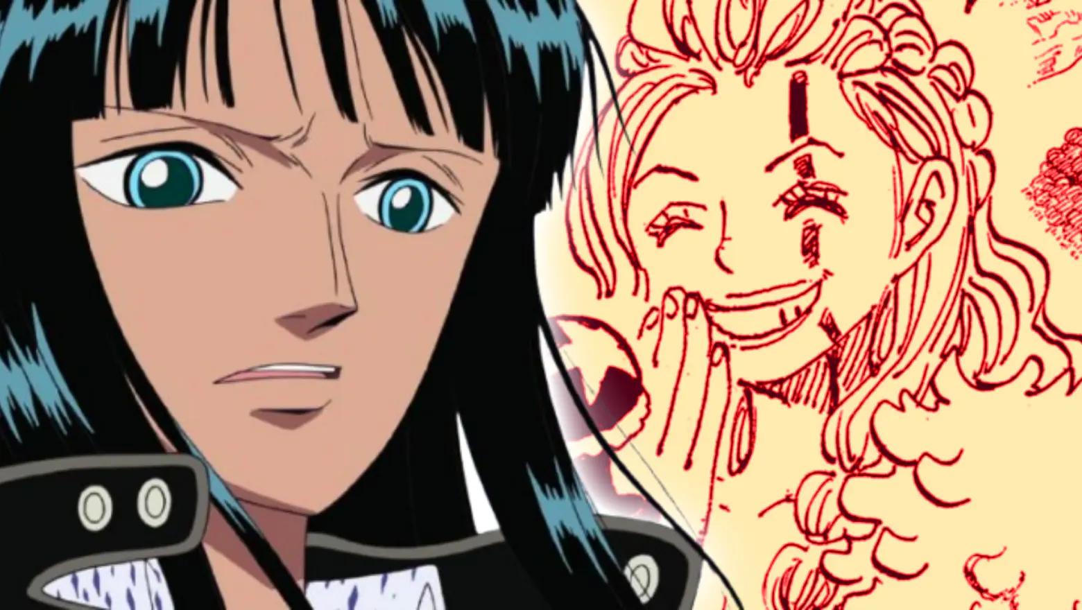 Nico Robin y Ripley.