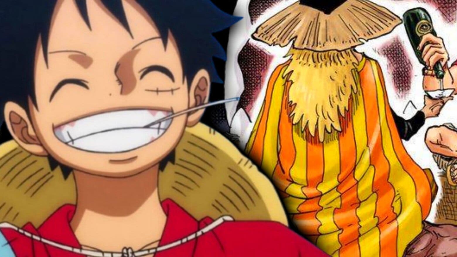 Luffy y Scopper Gaban.