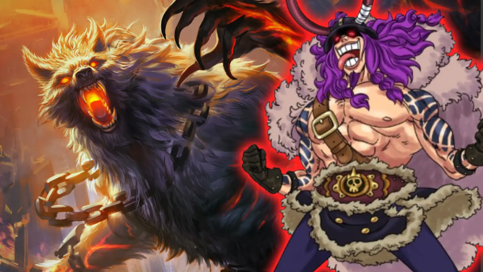 Loki y Fenrir.