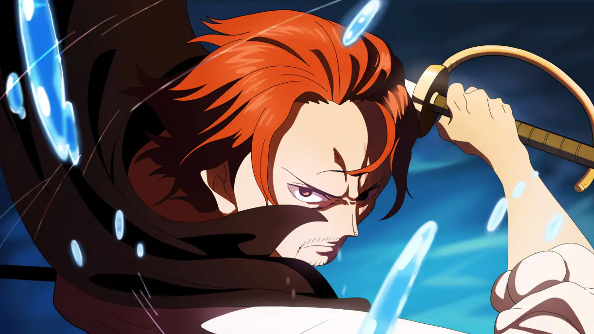 Shanks usando Kamusari.
