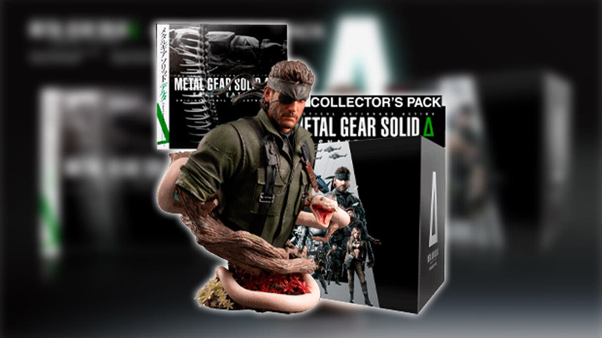 reserva ya la edición coleccionista de metal gear solid delta snake eater