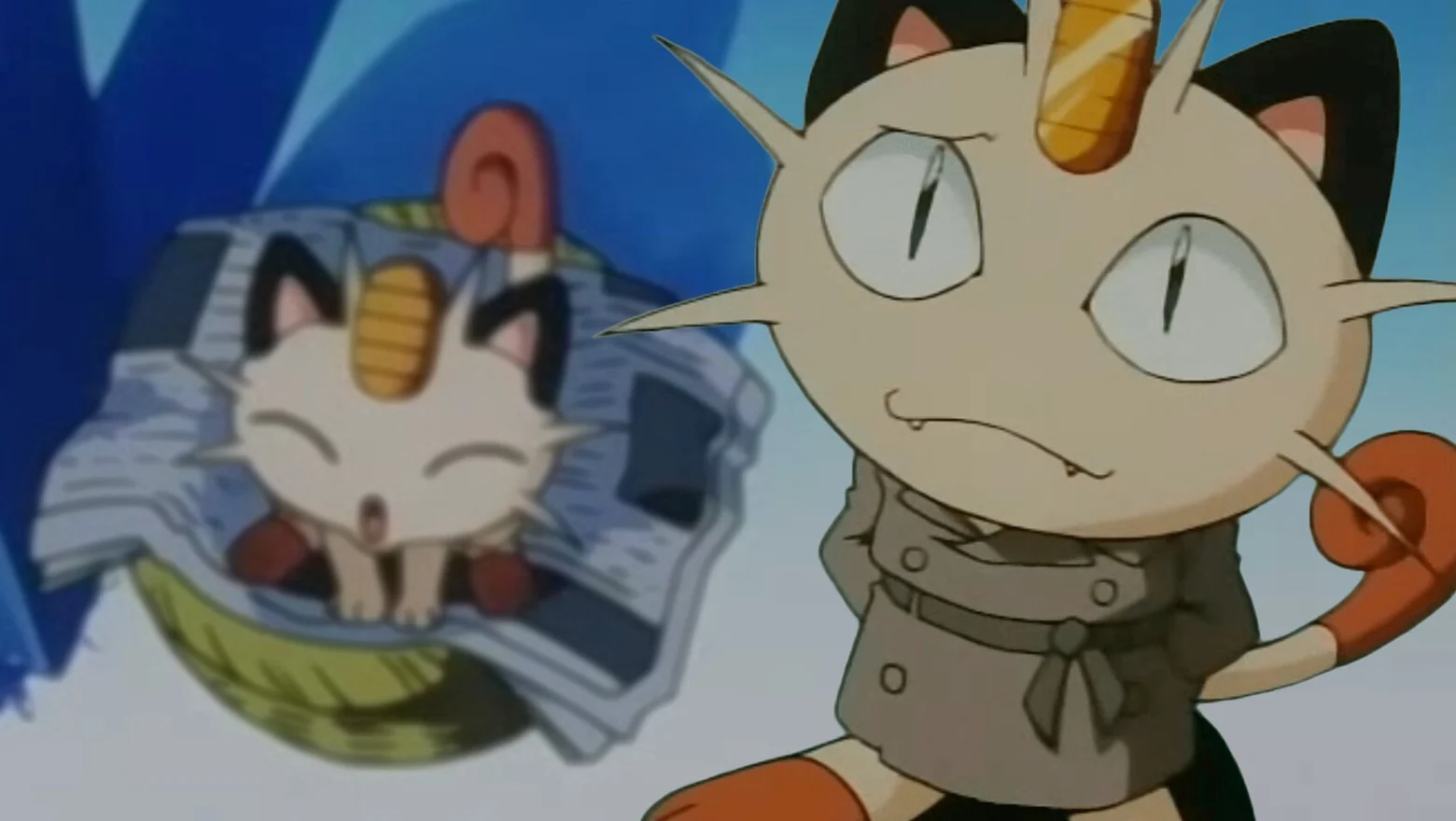 anime Pokemon Meowth su historia
