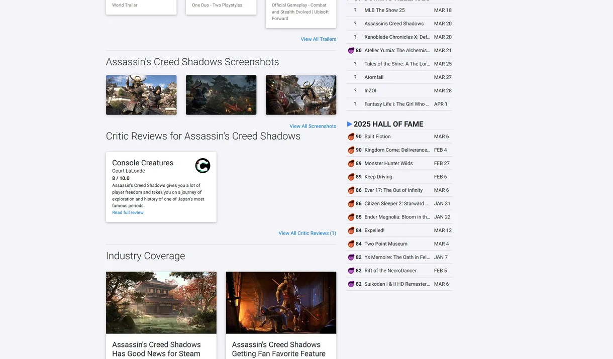 Primera Review de Assassin's Creed Shadows