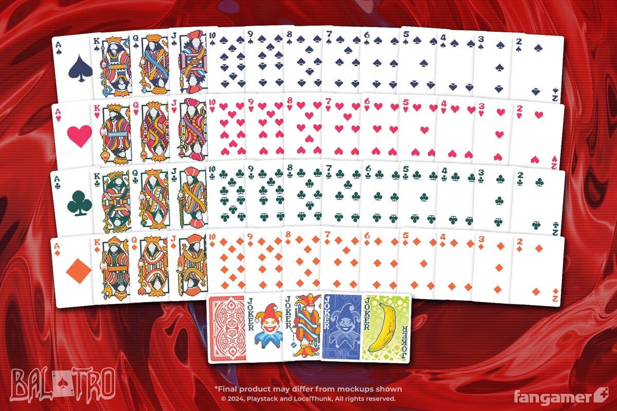 El juego de cartas de Balatro