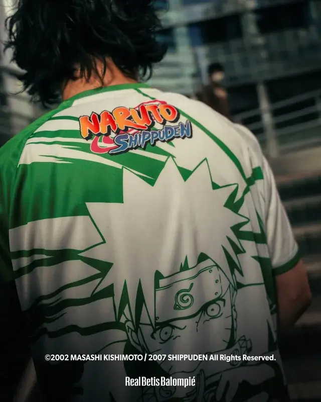 betis naruto camiseta