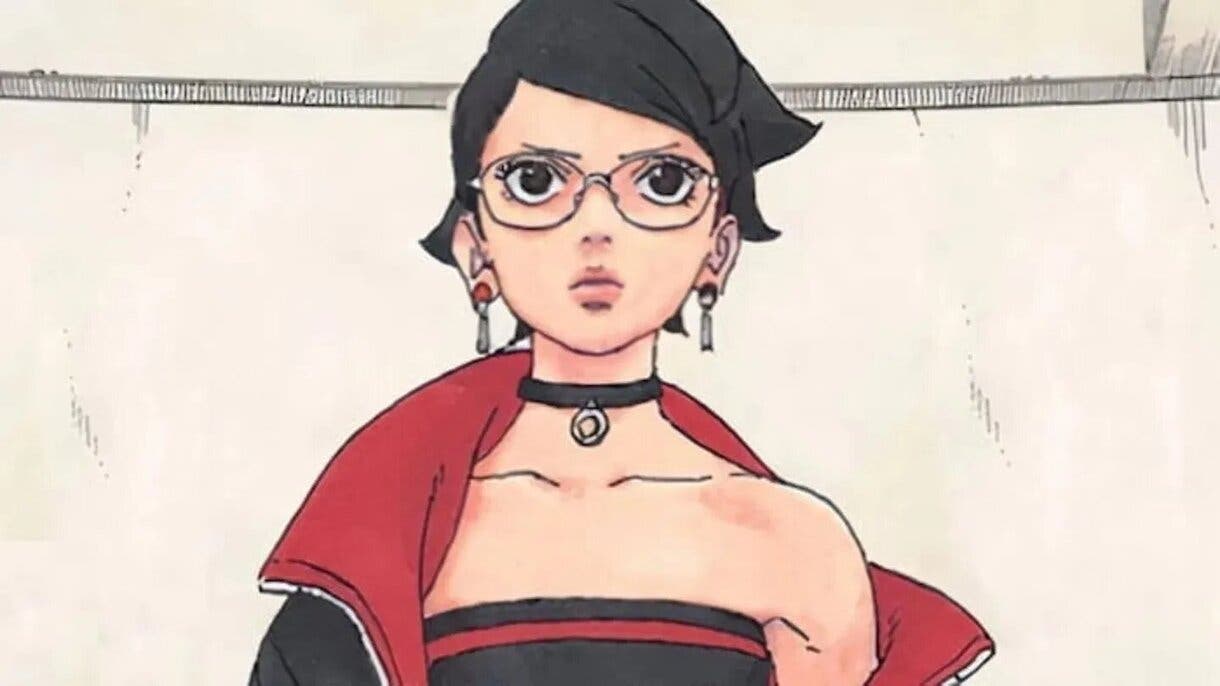 Sarada después del timeskip de Boruto.