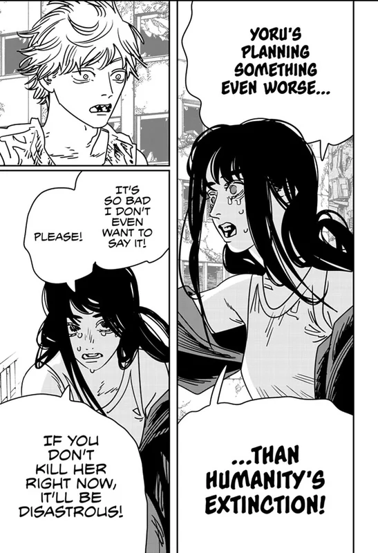 Viñeta del capítulo 195 de Chainsaw Man