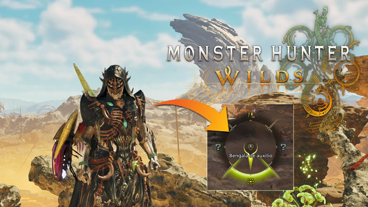 Cómo usar la Bengala de auxilio en Monster Hunter Wilds