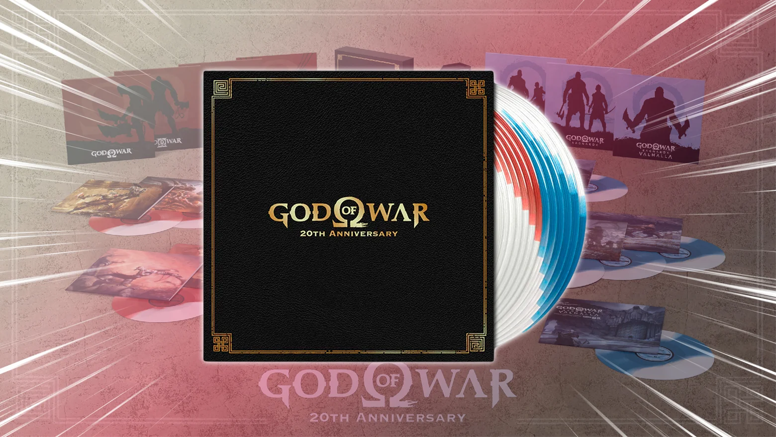 Disco de God of War por el 20 aniversario