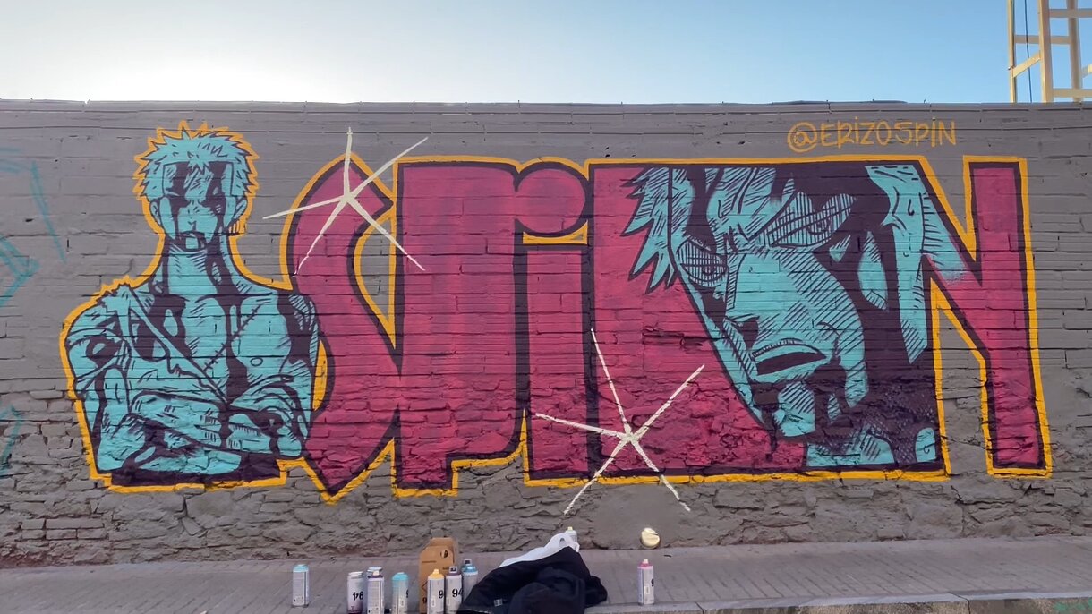 Erizospin graffiti