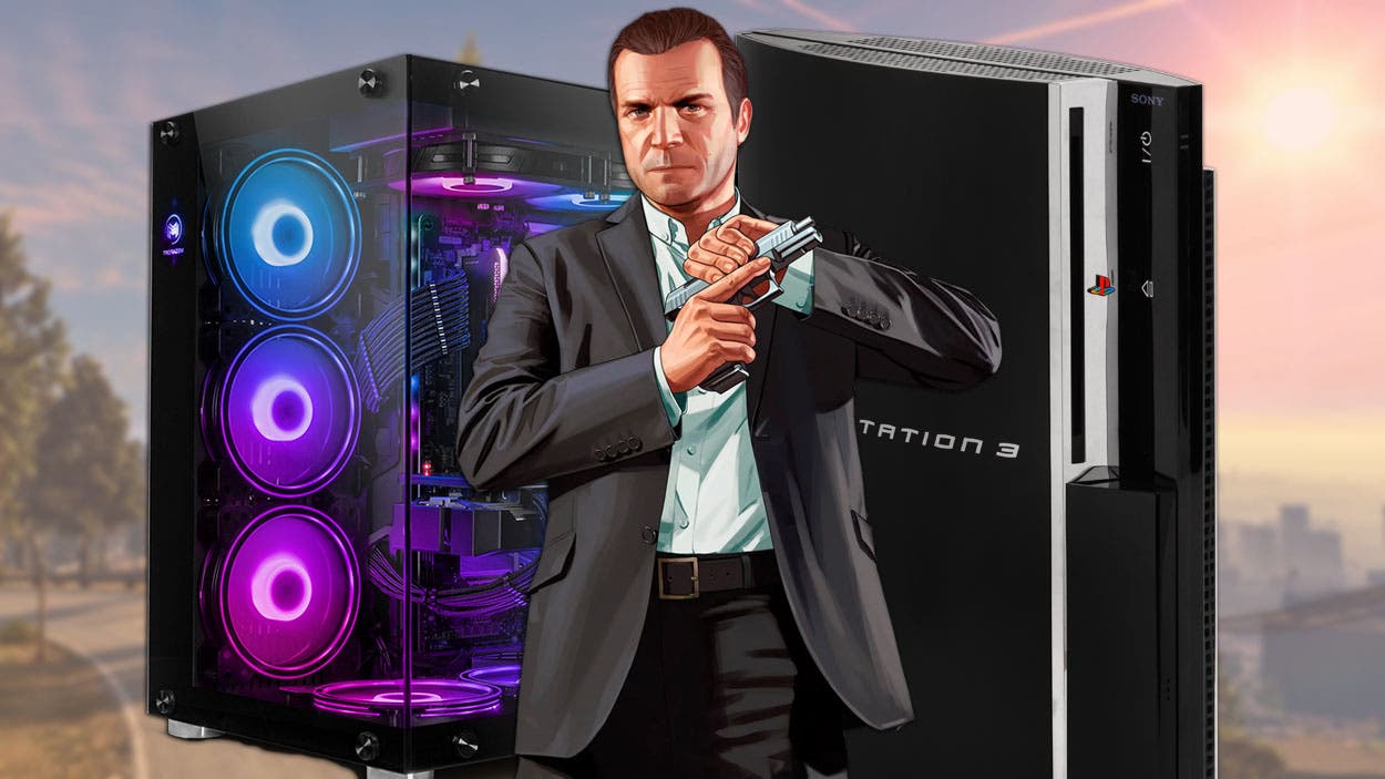 gta v enhanced pc comparativa ps3