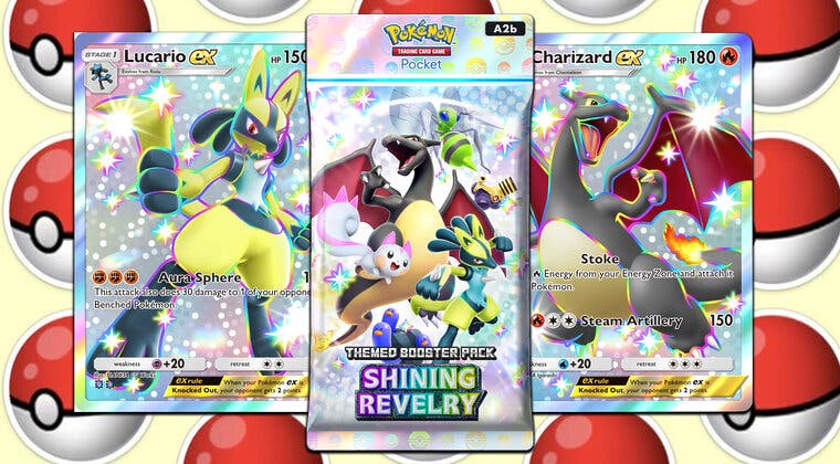 Imagen de JCC Pokémon Pocket: La nueva expansión 'Festival Brillante' y las Ranked llegan la próxima semana