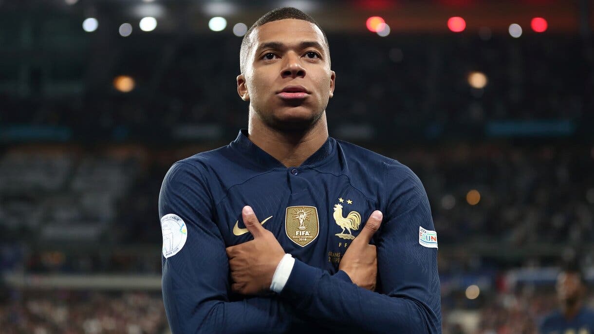 Kyllian Mbappé.