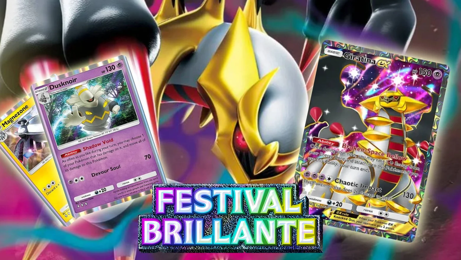 Giratina EX festival brillante